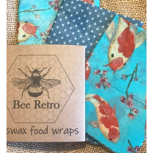Koi Carp Beeswax Wraps-0