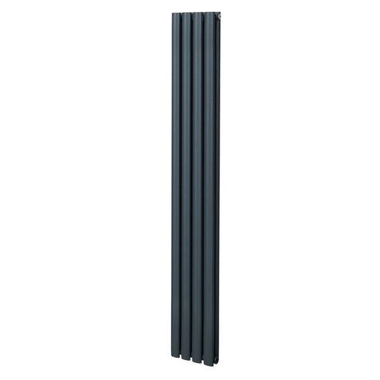 Oval Column Radiator 1800mm x 240mm Anthracite Grey