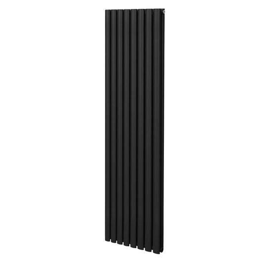 Oval Column Radiator 1800mm x 480mm Black