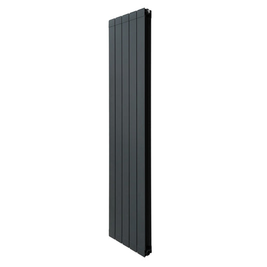 Aluminium Radiator 1800mm x 395mm Anthracite Grey