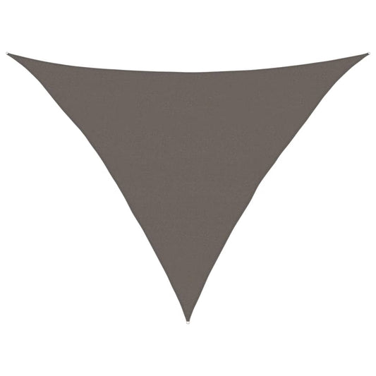 Sunshade Sail 160 g/m² Anthracite 5x5x6 m HDPE