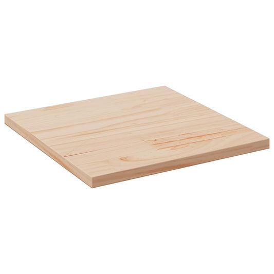 Table Top 60x60x2.5 cm Solid Wood Pine Square