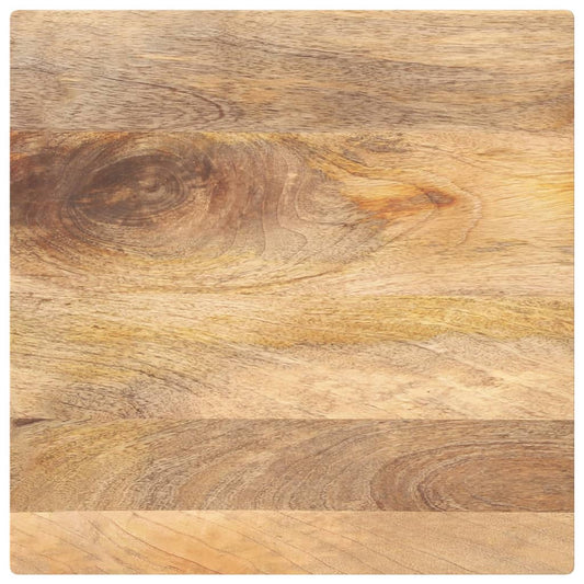 Table Top 40x40x3.8 cm Square Solid Wood Mango