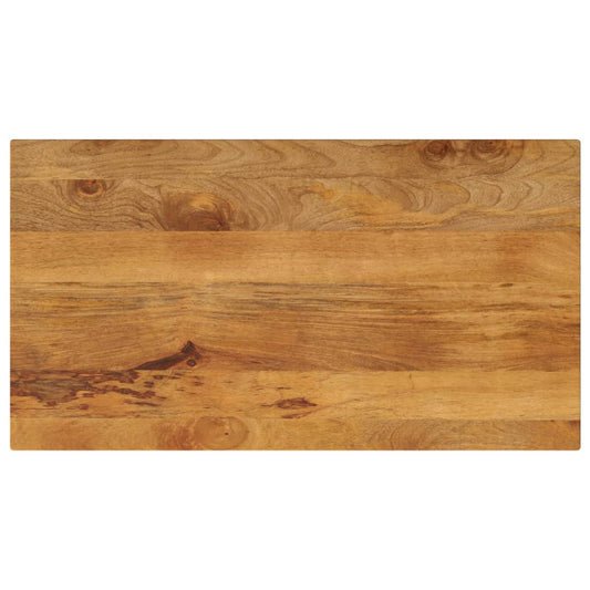 Table Top 120x60x2.5 cm Rectangular Solid Wood Mango