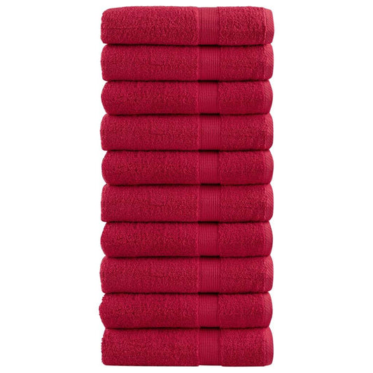 Premium Bath Towels SOLUND 10 pcs 100x150 cm 600 gsm