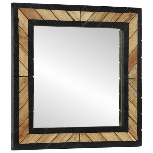 Mirrors 2 pcs 50x2x50 cm Solid Wood Acacia