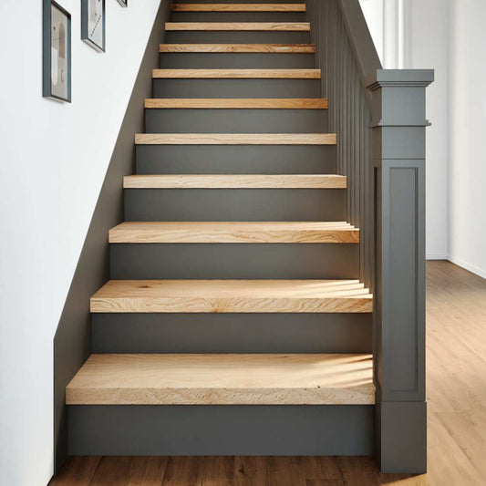Stair Treads 2 pcs Untreated 70x30x2 cm Solid Wood Oak