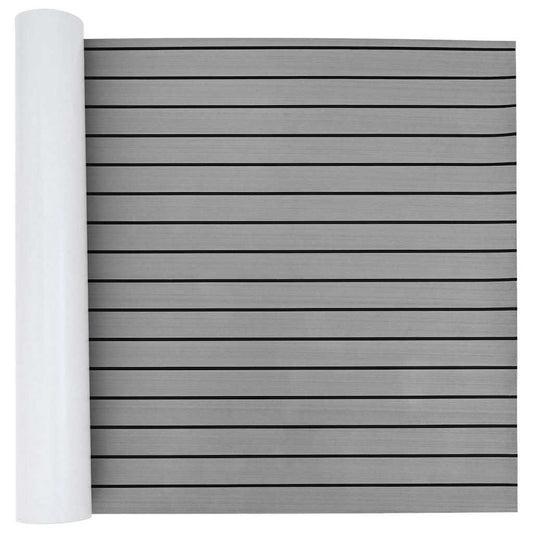 Boat Flooring Light grey, black 240 x 90 cm EVA foam