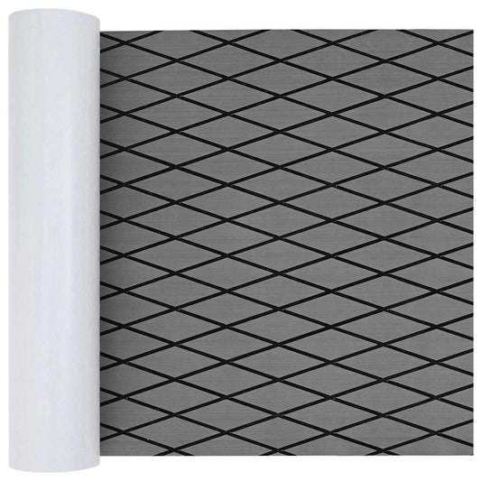 Boat Flooring Light grey, black 190 x 70 cm EVA foam