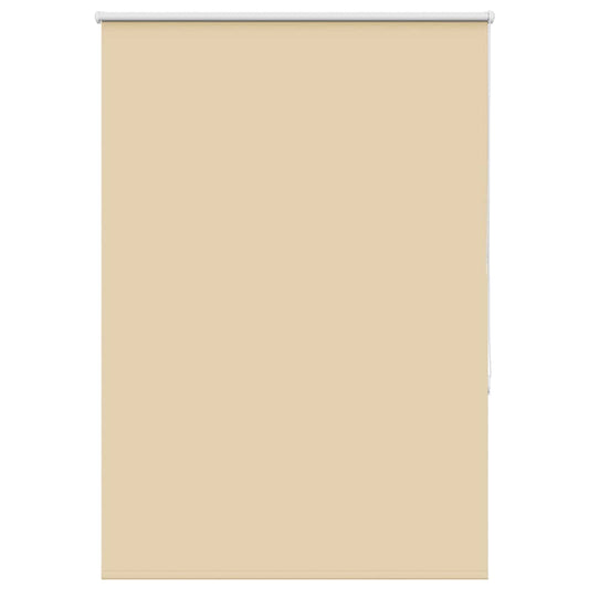 Roller Blind Blackout Beige 105x175 cm Fabric Width 100.7 cm Polyester