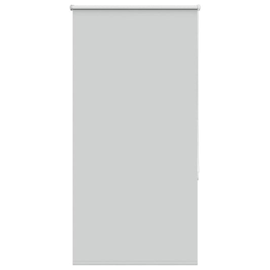 Roller Blind Blackout Light Grey 85x175 cm Fabric Width 80.7 cm Polyester