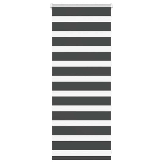 Zebra Blind Black 65x100 cm Fabric Width 60.9 cm Polyester