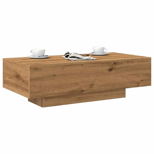 Coffee Table Artisan Oak 100x49.5x31 cm Engineered Wood