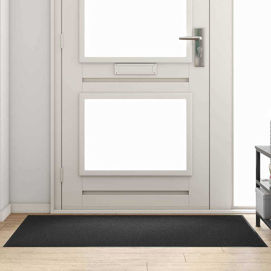Rectangular Black Door Mat 90x150 cm