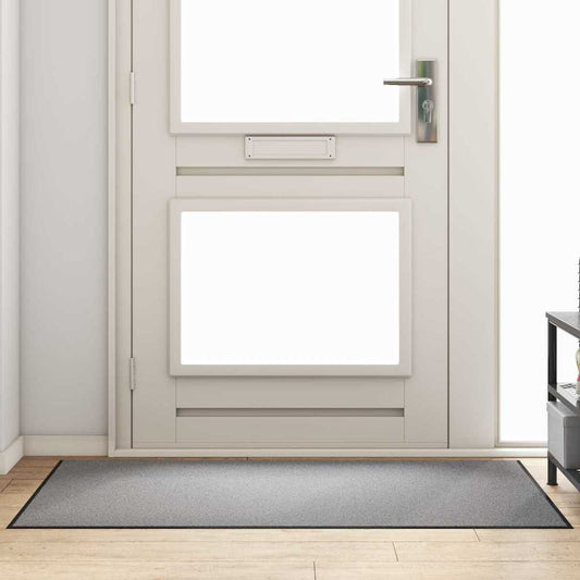 Rectangular Grey Door Mat 90x150 cm