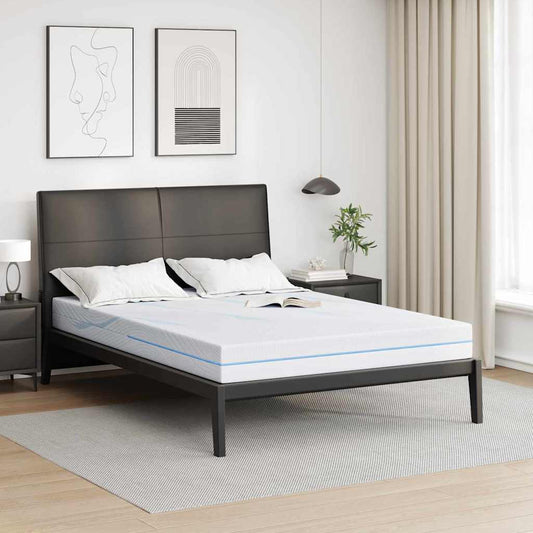Mattress White 160 x 200 cm Foam