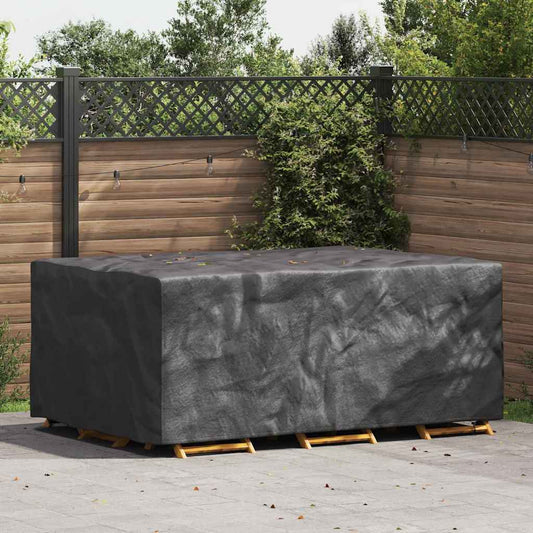 Outdoor Furniture Cover Black 210 x 130 x 70 cm 600D
