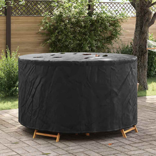 Outdoor Furniture Cover Black 157 x 157 x 85 cm 600D fabric