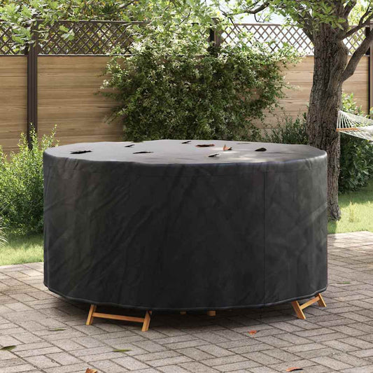 Outdoor Furniture Cover Black 182 x 182 x 85 cm 420D fabric