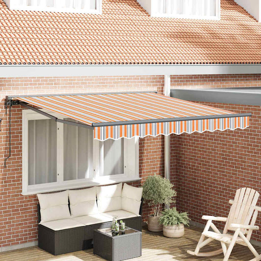Retractable Awning Manual Anthracite 350x250 cm
