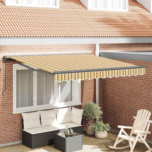 Retractable Awning Manual Anthracite 350x250 cm