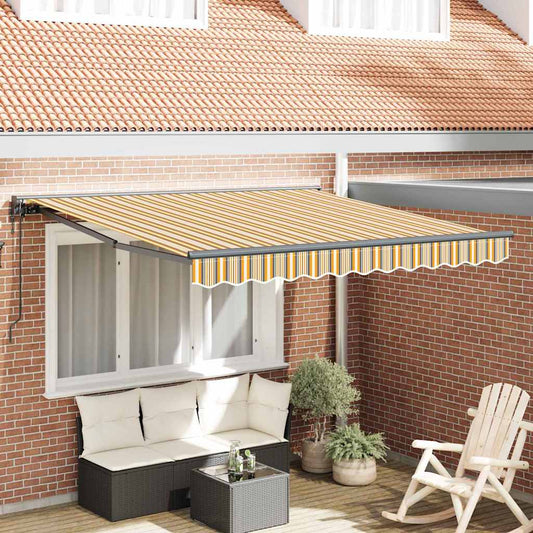 Retractable Awning Manual Anthracite 350x250 cm