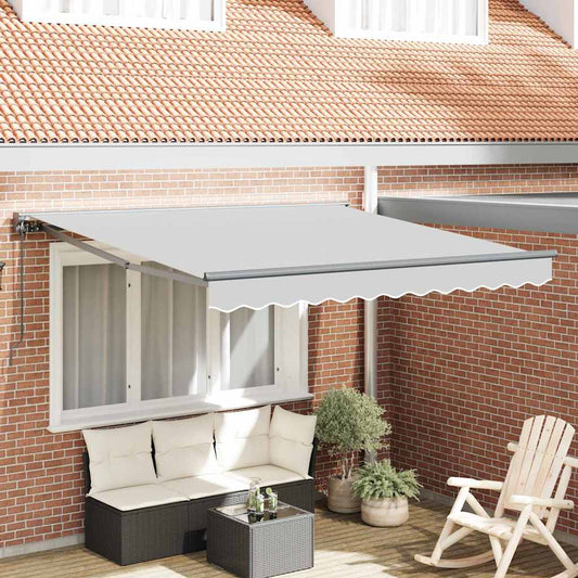Semi-Cassette Awning Frame Retractable Manually-Operated Metal