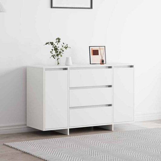 Sideboard White 120x41x75 cm Engineered Wood