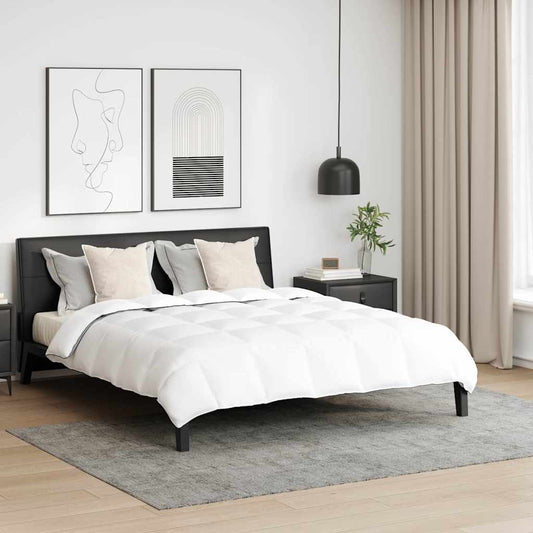 Winter Duvet Set 3 pcs White 200 x 220 cm Microfiber, Cotton