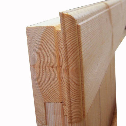 Shire Dean 11' 9" x 13' 8" Pent Log Cabin - Premium 34mm Cladding Tongue & Groove