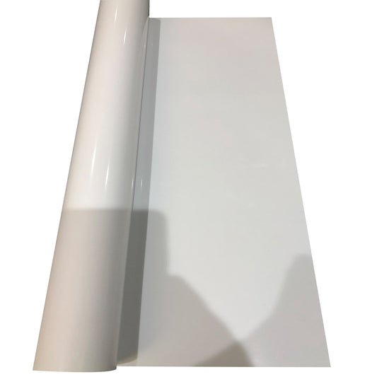 HTV Iron On Vinyl Roll 500mm Wide, Widehite-0