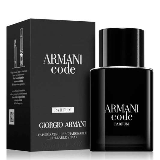 Giorgio Armani Refillable Armani Code Parfum Eau De Parfum Spray 50ml