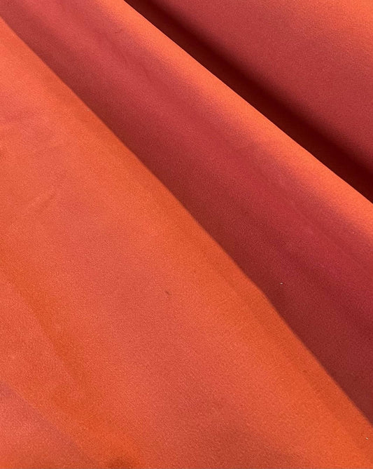 Cotton Drill Brown Fabric-0