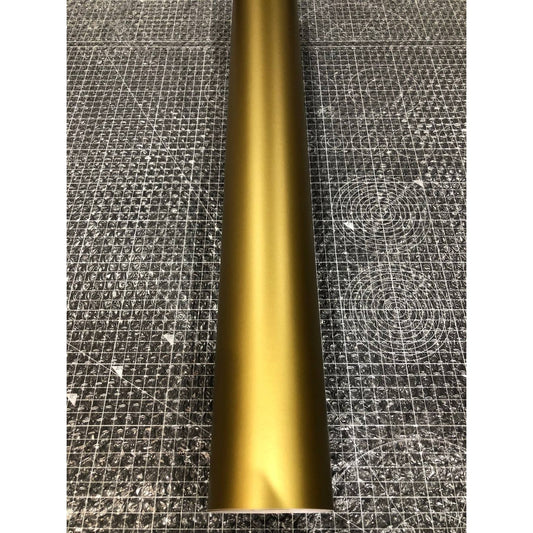 Matte Vinyl Roll 610mm Wide, Gold-0