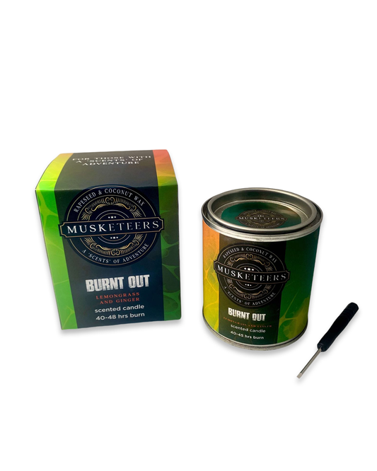 Burnt Out - Lemongrass/Ginger Candle-0