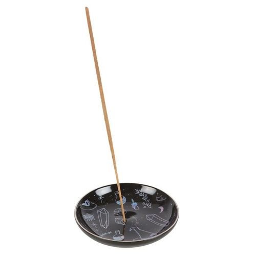 Crystal Witch Incense Holder Plate-0