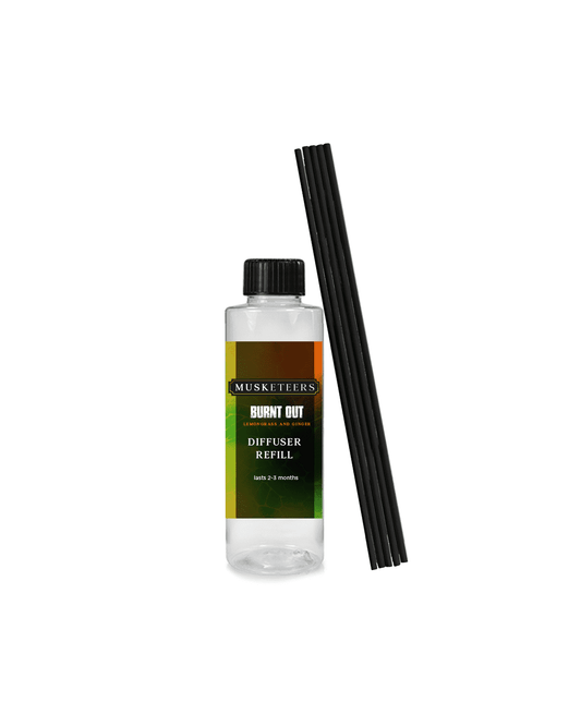 Burnt Out Diffuser Refill - Lemongrass & Ginger-0