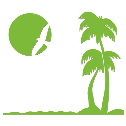 Paradise Beach Sticker-10