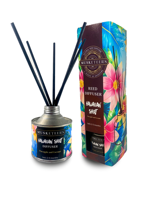 Hawaiian Shirt - Pineapple & Coconut Reed Diffuser-0