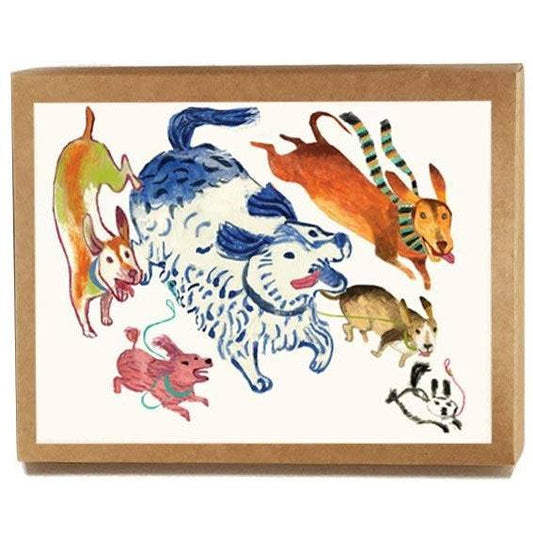 Off Leash Boxed Notes - Set of 8 Cards-0