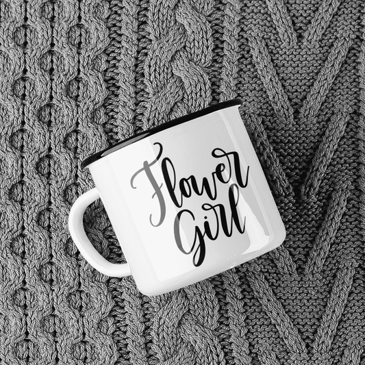 Flower Girl Bridal Mug-0