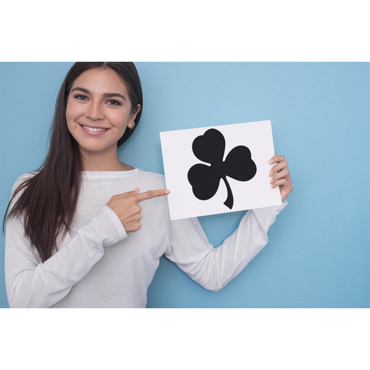 Irish Shamrock Sticker-0