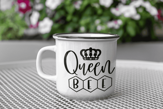 Queen Bee Bumble Bee Mug-0