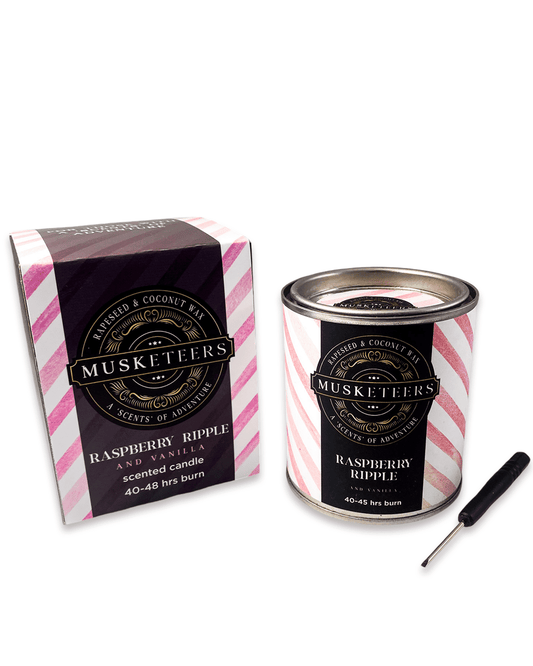 Raspberry Ripple - Raspberry/Vanilla Candle-0