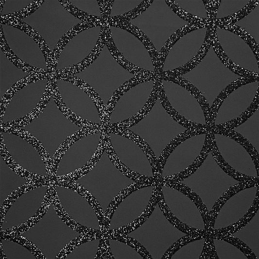 Sequin Geo Black sw9