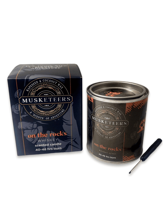 On the Rocks - Whiskey Scented Candle-0