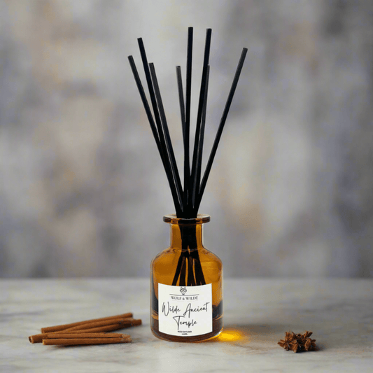 Wilde Ancient Temple 120ml Reed Diffuser With 8 Reeds-0