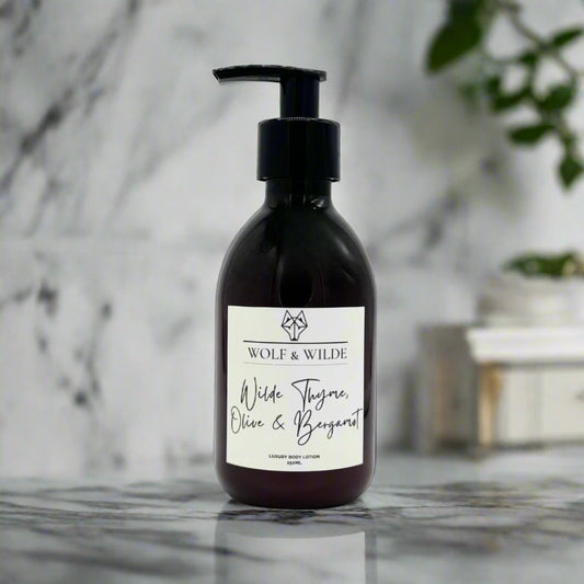 Wilde Thyme, Olive & Bergamot Luxury Body Lotion 250ML-0